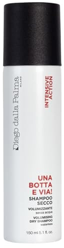 Diego dalla Palma | UNABOTTAEVIA! - Shampoo Secco Spray Volumizzante e Rinfrescante, Profumo Rosa di Damasco, 150ml