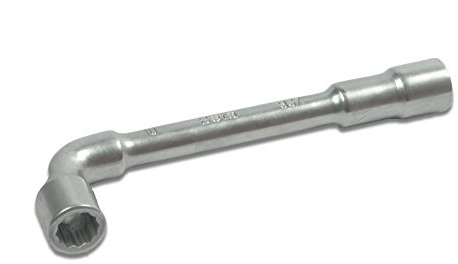 Beta 937 8X8 - Clé à pipe débouchée chromée