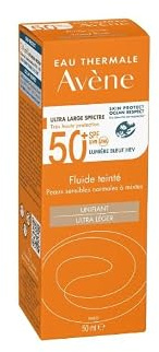 Avène solar SPF50+ emulsión color sin perfume 50ml