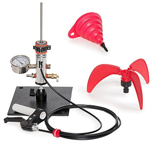 Relationshipware StratoLauncher IV Deluxe Lanzador de Cohetes de Agua inclinable + StratoFins Kit