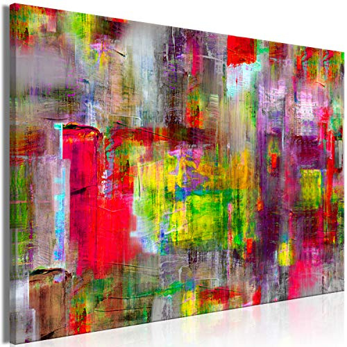 murando Wandbild Mega XXXL AbstraktEinteiliger XXL-Format Kunstdruck zur Selbstmontage Leinwandbilder moderne Bilder DIY Wanddekoration Wohnung Deko bunt a-A-0217-ak-a
