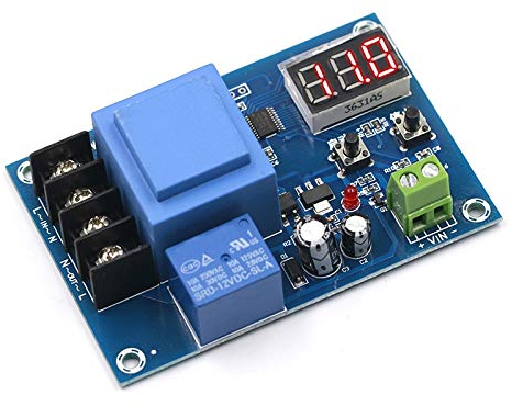 RH-HPC Power Converters Digital Control Battery Charging Control Module AC 220V Lithium Storage Battery Charger Control Switch Protection Board