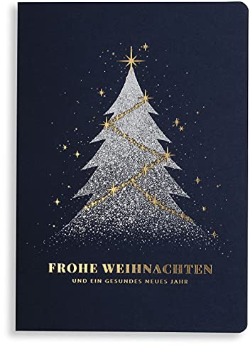 Art Nuvo Weihnachtskarten mit Umschlägen und Einlagen – Set von 10 exclusiven Weihnachtskarten