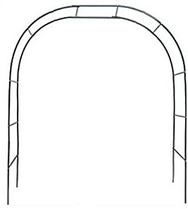 ZHDOKA Metal Garden Arbor,wedding Arch 6.6 Ft High X 6.2 Ft Wide Pergola Arbor Assemble Freely 2 Sizes for Various Climbing Plant Wedding Garden Metal Arch Lawn Party Bridal Patio Decor