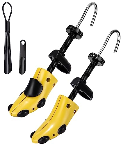 Zawaer Tendiscarpe, Set Da 2 Scarpe Allarga Uomo Donna, Espansori Scarpe, Tendiscarpe In Plastica, Forme Scarpe, Regolabile Lunghezza Larghezza Tendiscarpe Plastica Forme Scarpe Con Calzascarpe.