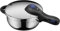WMF Perfect Plus One Pot Schnellkochtopf Induktion 3l, Dampfkochtopf mit Flammschutz, großes Kochsignal, 2 Kochstufen, abnehmbarer Deckelgriff, Einhand-Kochstufenregler, Cromargan Edelstahl poliert