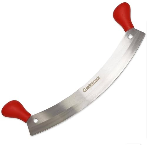 Gastronics Hackmesser Wiegemesser Rot 40 cm