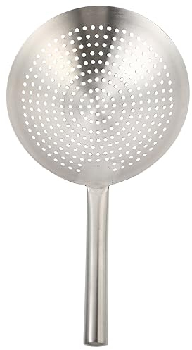 PACKOVE Utensilios De Cocina Colador De Malla Mango Ergonómico Fácil De Usar Acero Inoxidable