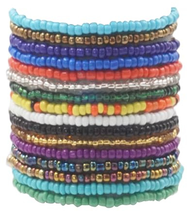 DYLYMX 16 Stück Freundschaftsarmbänder Konzert Fan Austausch Süße Armbänder Musik Inspiriert Bohemian Armbänder Toylor Album Bunte Armbänder Geschenke für Fans