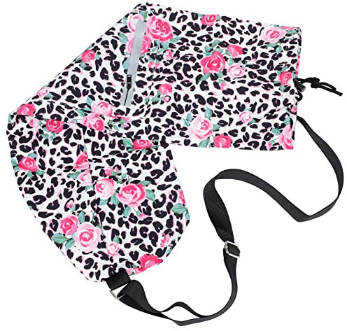 CORHAD Gedruckte Yogatasche Aus Canvas Mit Verstärktem Tragegurt, Große 6mm Yoga Matte Tasche Für Fitness, Outdoor, Reisen, Unisex Yogataschen Für Damen Und Herren