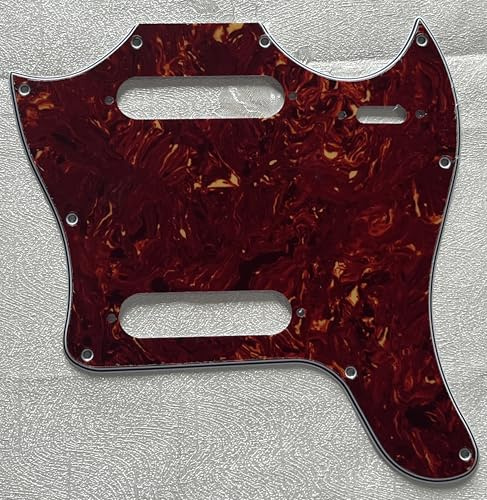 Pickguard für Melody Maker SG-Stil Gitarre Schlagbrett Schlagplatte (4-lagig, rote Schildkröte)