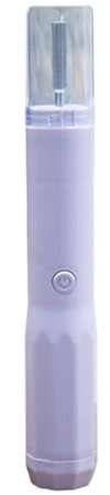 Tousiyra Electric Fish Scaler Remover, Powerful Fish Scraper Cordless Fish Scale Cleaner Set Rechargeable Automatic Fish Scaler Scraper Waterproof,Purple