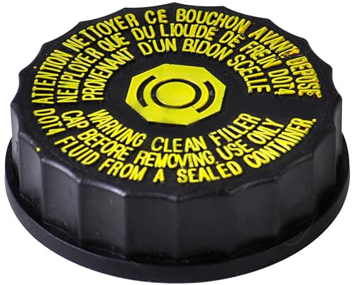 Ceeyoll Bremsflüssigkeitsbehälter Deckel, Ölbehälter tank Staubschutz Gilt für Peugeot Citroen 206/306/307/308,1 stück Tankdeckel Bremsflüssigkeitsbehälter-Flaschen-Tankdeckel-Abdeckung.