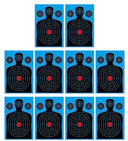 s D'Salpicadura - 10 piezas reactivas 46 cm x 30 cm | Papel de Entrenamiento de Lanzamiento para Práctica al Aire Libre Competición Jardín Entrenamiento Diario Actividad Equipo Ocio