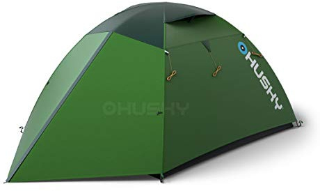 Husky Tente d'extérieur 4 Personnes Bright 4 Tente très légère et Confortable pour la randonnée, Le Trekking, Le vélo, Les Excursions en Bateau