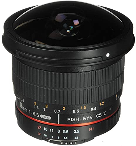 Rokinon 8mm f/3.5 HD Fisheye Lens