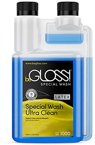 beGLOSS Special Wash Latex 1 Liter Gentle Cleaning Agent for Rubber & Latex Garments