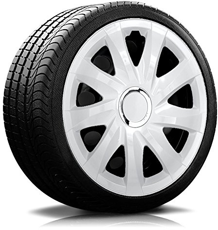 16 Zoll RKK01 Premium Line (Weiss) Radkappen/Radzierblenden 4 Stück