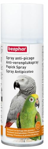 Beaphar Anti Federpflückenspray 200 ML für Papageien, große Sittiche und andere Zier- und Singvögel