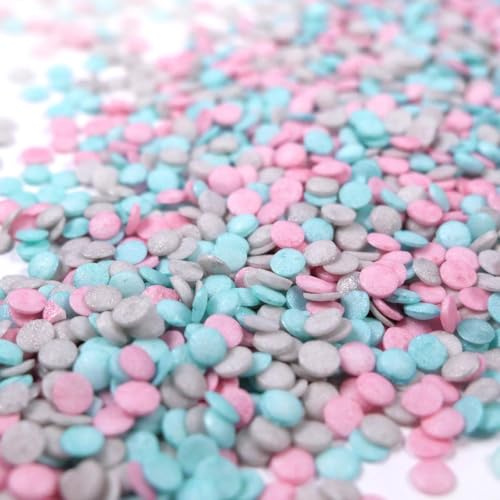 Streuselheld Konfetti Einhorn 40g Zuckerstreusel | Bunte Sprinkles als zauberhaftes Topping für Torten, essbare Deko-Streusel für Muffins, Cupcakes und Geburtstagskuchen