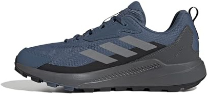 Adidas Hombre Terrex Anylander Hiking Shoes, Wonder Steel/Grey Three/Core Black, 42 2/3 EU