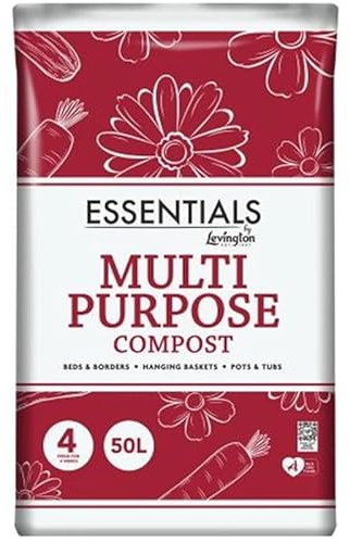 All Purpose Miracle Gro Compost, Peat Free, Multi-Purpose Fertilisers, Gardening Soils for Outdoor and Indoor Planting, Small to Large Plants (50L)
