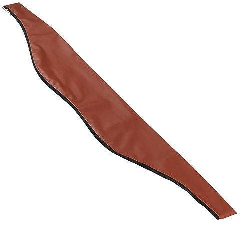 Fhsqwernm 152,4 cm (60 Zoll) traditionelle Bogentasche aus PU-Leder Recurve-Bogen-Tragetasche für den Außenbereich
