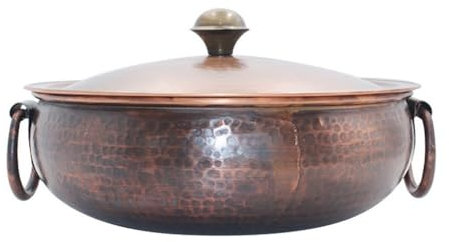 Suppentopf Kupfertopf Reines Kupfer Dicker Haushalts-Hot Pot Fett Rinderfett Schaf Doppelter Topf Hot Pot Extra Dicker Suppentopf