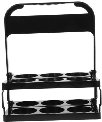 Porte-bouteilles Portable Porte-bière Pliable À 6 Emplacements Pour Camping Et Fêtes Facile Transporter