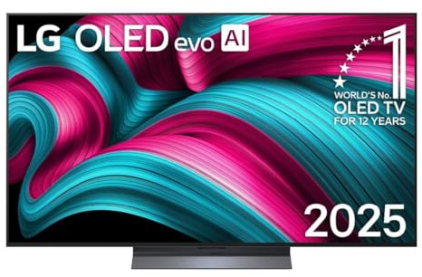 LG Téléviseur Evo AI C5 (2025) 55 OLED UHD 4K – OLED55C56LB
