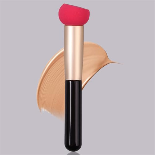 3pcs mushroom-shaped sponge concealer brush, foundation brush,Super soft sponge brush,port