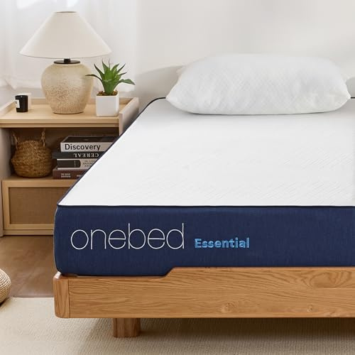 Onebed Matratze 90x200 cm Mittelfest 20cm, Ergonomische 7-Zonen Kaltschaummatratze mit Bezug abnehmbar & waschbar, Schaumstoffmatratze 90x200cm Rollmatratze H3, Öko-Tex Zertifiziert