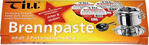 Brennpaste 3er-Set � 80g