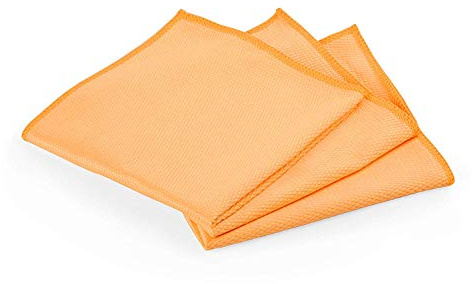 Waffeltuch 40 X 40cm Paquete de 3 Waffeltücher Fusselfreies Paño de Pulido & Ventana Ideal Coche Paño Seco Paño Microfibra Coche Alternativa