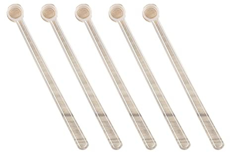30 Stück 250 Milligramm Mini Messlöffel Micro 1/20 Teelöffel Mikroschaufeln Mini Schaufeln Messlöffel Winzige Schaufeln zum Messen von Kosmetik Pulver Gewürzen, Durchscheinend