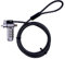Laptop Cable Lock, 4-digit Combination, Portable, 200cm, Ø4.5mm Stainless Steel Cable, Notebook/Laptop Locking Cable for standard security slot, nano security slot and wedge lock slot