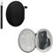 kwmobile Hülle kompatibel mit Logitech MX Master 3 / 3S Hülle - Case Tasche für Computer Mouse - Tragetasche mit Schlaufe - PC Maus Case Schwarz