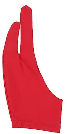 IMIKEYA 2stücke Pack Zwei-finger-malhandschuhe Künstler-zeichenhandschuhe Skizzenhandschuhe Aus Spandex Schweißhemmend Für Grafiktabletts Und Monitore