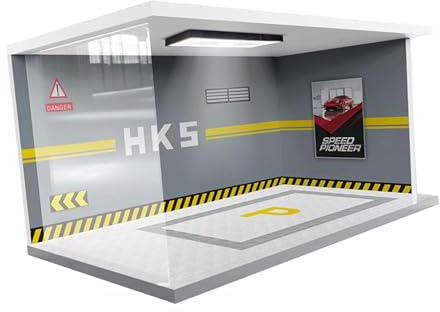 Generic Modellauto-Display, Auto-Vitrine, Schutz, transparente Modell-Vitrine,für Sammler - Schutz für Metall-Modelle 1:64 oder 1:18 , Stil b