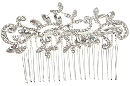 Brautschleier für Hochzeit, blauer Haarschmuck, Hochzeitsschleier, seitlicher Haarkamm, Hochzeit, Braut-Haarschmuck, Braut-Seitenkamm, Hochzeit, Kopfschmuck, Fotografie-Requisiten, modische Kopfbedec