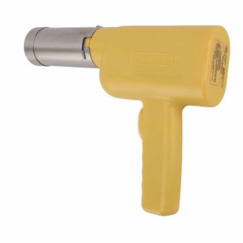 Máquina para Hacer Pasta Eléctrica, Máquina Automática para Hacer Fideos y Pasta Recargable con 5 Moldes para Fideos para Hacer Espaguetis Ramen (YELLOW)