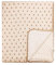Doppelseitige Babydecke mit 100 % Musselin-Baumwolle und gepunktetem Fleece – Superweiche Kuscheldecke für Babys, Atmungsaktives Design mit zwei Texturen zum Schlafen und Kinderwagen (100x110 cm)