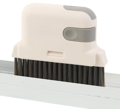 Fruusv Spazzola per la pulizia delle fessure con setole dure, strumento per la pulizia del davanzale della finestra - Spazzole per,Scopino per WC con setole rigide Spazzolone per strofinare Spazzole