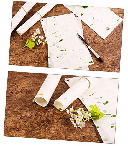 HAWILLOSCH 40blatt Xuan-papier Für Kalligraphie Elegantes Reispapier Für Chinesische Und Japanische Für Anfänger Und Der Kalligrafie Pro Packung Hochwertige Wasseraufnahme Und