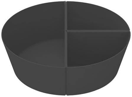 Stew Pan Divider Insert | Slow Cooker Divider Liners,Reusable Silicone Leakproof Divider, Dishwasher Safe Cook Three Dishes At Once Divider For Most Round