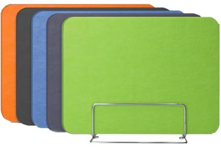 Schreibtisch-Trennwand für Büro, Arbeitsplatz, Privatsphäre, schallabsorbierende Kabine, Schreibtischplatte mit Niesschutz, grau, 30 x 80 cm, bruchfester Sicherheitsschutz zum Schutz