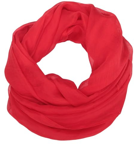 FAIRYGATE Damen Schal Frühling Loop Schal leicht und seidig Schlauchschal Tuch Unisex