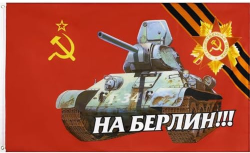 Glixoft Russische Flagge Zum Tag des Sieges, 90 X 150 cm