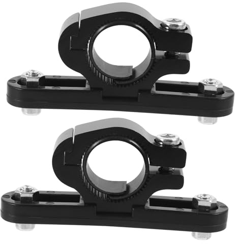 VICASKY 2pcs Bike Bottle Cage Adapter Mount for Sports Bottle Easy Install Seat Post Mount Cycling Accessory