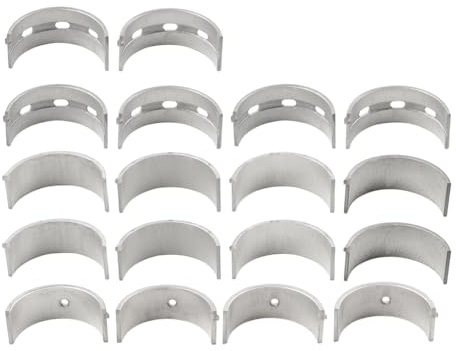 SIKUAI Crankshaft Main Bearing Set Connecting Rod 10 Pcs for ZX-6R Ninja 2007-08 Aluminium Tin Alloy 0.25